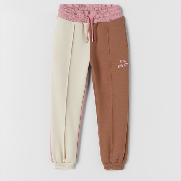 Zara Colorblock Sweatpants - Picture 7 of 8